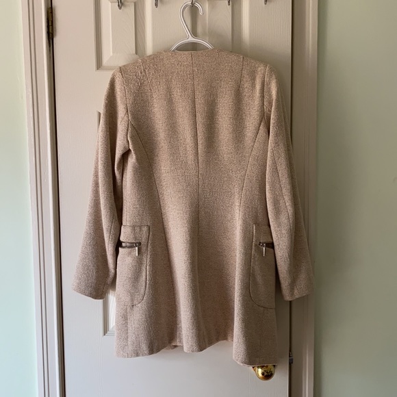 3/$20 Beige fitted jacket - Picture 2 of 2